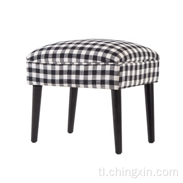 Leisure Fabric Stool Living Room Furniture.